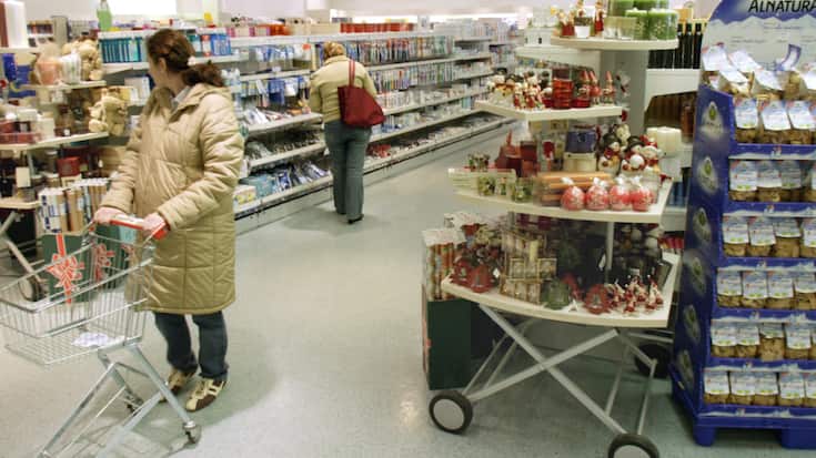 En Allemagne, l'inflation alimentaire reflue pour le huitième mois de suite, mais reste élevée, à 5,5% sur un an (archives).