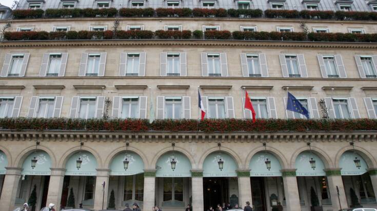 L'hôtel Ritz à Paris, d'où la fameuse bague n'est jamais partie (Photo prétexte).