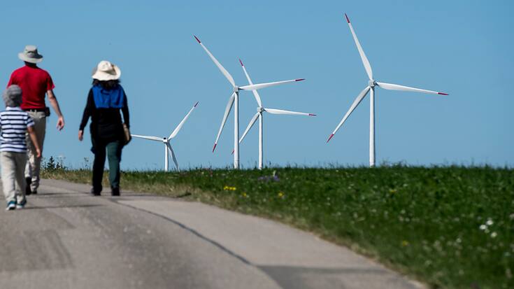Axpo continuera d'assurer la gestion opérationnelle et commerciale des parcs éoliens. (Archives)