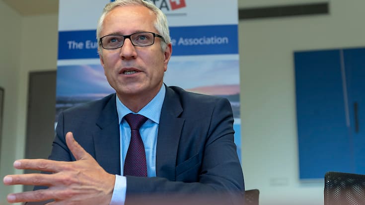 Le secrétaire général sortant de l'Association européenne de libre-échange (AELE) Henri Gétaz aurait souhaité un accord des quatre pays membres de l'organisation après le Brexit avec les Britanniques (archives).