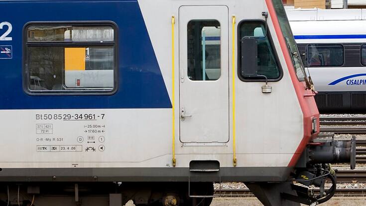 Les CFF ont obtenu l'autorisation des autorités italiennes pour que les trains entre Brigue (VS) et Domodossola (I) puissent à nouveau circuler normalement (archives).