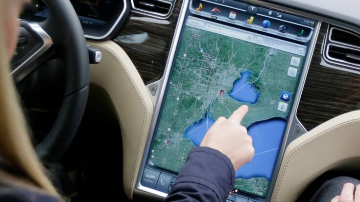 Cette défaillance "augmente le risque de collision avec le véhicule et pose un problème de sécurité", estime l'autorité chinoise de régulation. (AP Photo/Carlos Osorio)