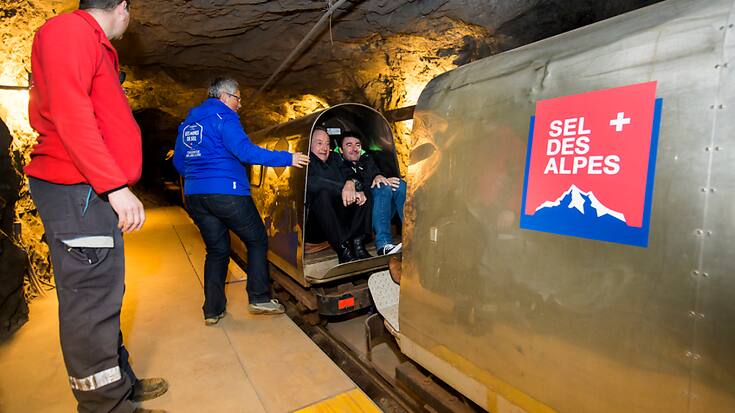 Les mines de sel de Bex attirent de plus en plus de visiteurs (archives).
