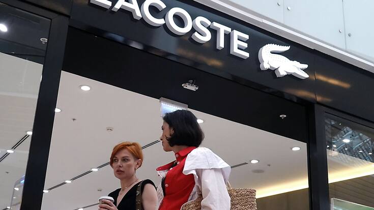 Le groupe lancera cette année un parfum de la marque Lacoste (archives).
