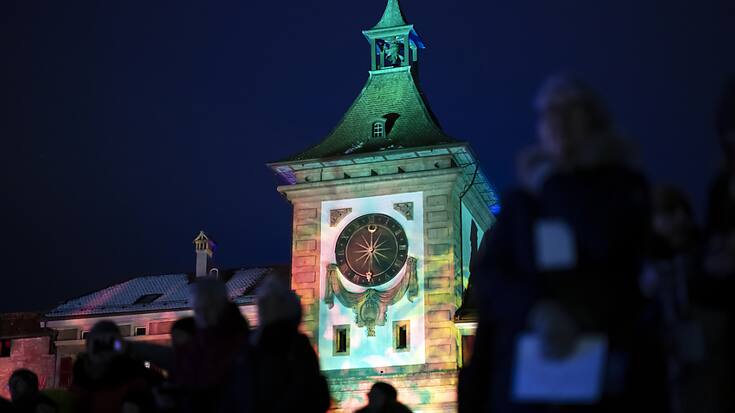 Le Festival des Lumières de Morat (FR) n'aurait pas vu le jour sans l'apport de la Nouvelle politique régionale, a relevé Stéphane Moret, directeur de l'organisation touristique de la Région Lac de Morat (archives).
