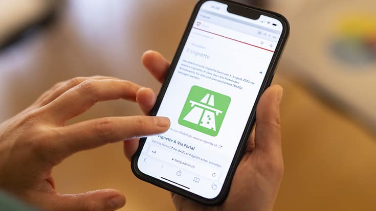 La nouvelle vignette électronique s'écoule bien.