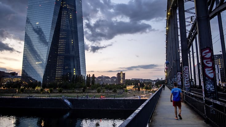 L'inflation reste installée très au-delà de l'objectif de 2% que se fixe la Banque centrale européenne (archives).