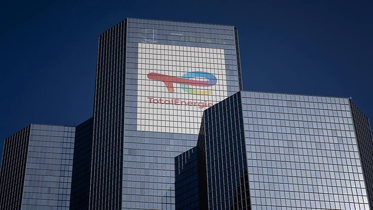 Dans cet environnement baissier pour l'énergie, TotalEnergies a mieux résisté. (AP Photo/Aurelien Morissard)