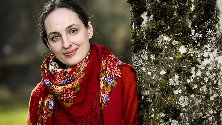 Elena Kostioutchenko, journaliste russe en exil, a présenté mercredi son livre "Russie. Mon pays bien-aimé" au Club Suisse de la Presse à Genève.
