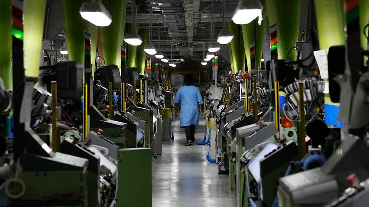 L'Italie a été pénalisée l'an dernier par les affres de l'Allemagne, son principal partenaire commercial, qui est entrée en récession en 2023, avec un recul de 0,3% de son PIB. (AP Photo/Antonio Calanni)