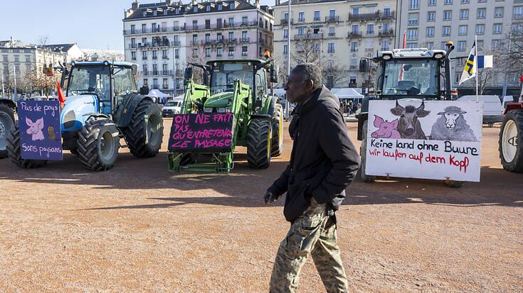 Des agriculteurs partagent les revendications des familles paysannes de France, Allemagne ou Belgique. Après l'avoir fait savoir le 3 février dernier à Genève, ils l'affirment dans une pétition signée en quelques jours par 65'000 personnes.