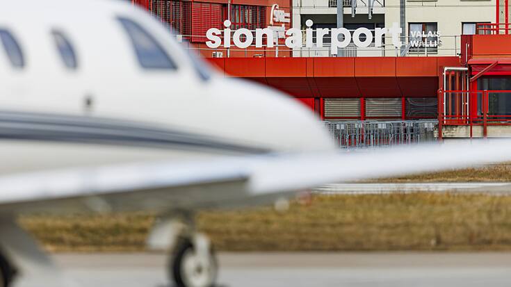 Le Valais veut développer l'exploitation de l'aéroport civil de Sion.