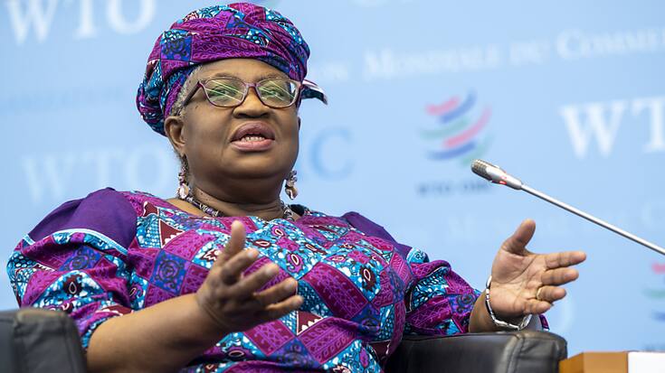 La directrice générale de l'Organisation mondiale du commerce (OMC) Ngozi Okonjo-Iweala dit que les membres doivent faire avancer l'institution indépendamment de dizaines d'élections dans les différents pays (archives).
