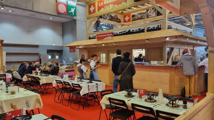 Terroir Fribourg participe depuis 2003 au Salon international de l'agriculture à Paris, sur mandat de l&#8217;organisation Switzerland Cheese Marketing SA.