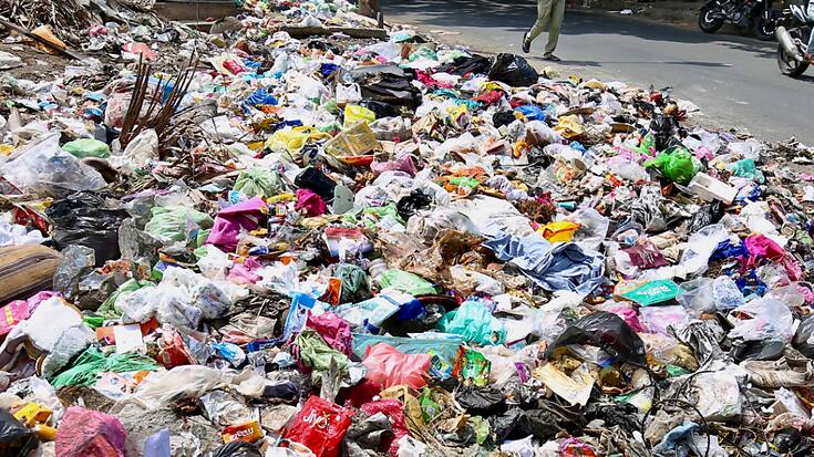 Le volume de déchets dans le monde, à 2,3 milliards de tonnes en 2023, devrait continuer à croître de manière exponentielle, selon le dernier rapport de l'ONU (image symbolique).