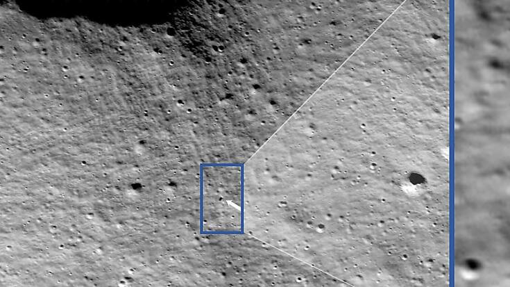Odysseus est arruvle sur la Lune le 22 février, devenant la première sonde privée à s'y poser.