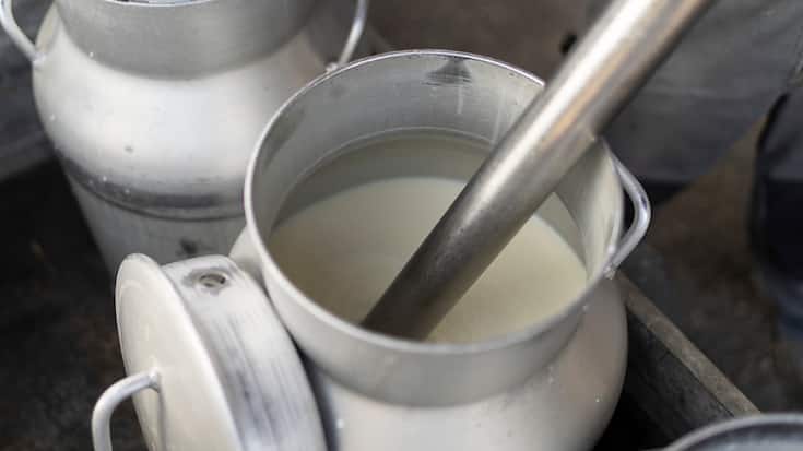 Les agriculteurs avaient demandé une augmentation du prix du lait de 4 centimes (archives).