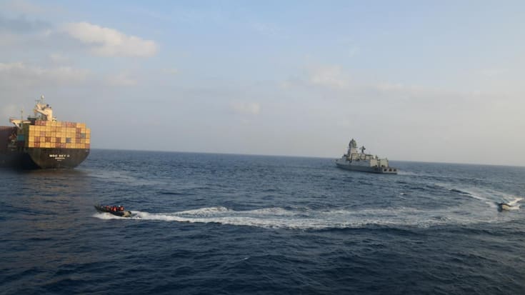 Deux marins sont morts mercredi dans le golfe d'Aden après une attaque des Houthis (Photo d'illustration).