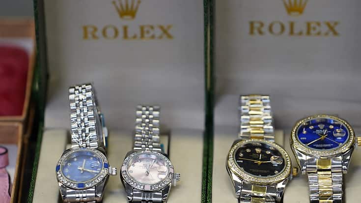La valeur des montres totalise près de 12 millions (archives).
