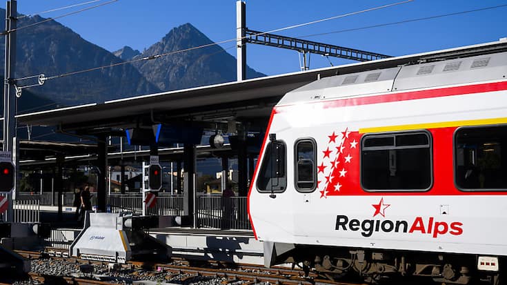 Les défenseurs de l'extension de la ligne du Tonkin entre St-Gingolph (VS) et Evian-les-Bains (F) sont suspendus à la décision de l'Etat français. Si celle-ci se fait, elle sera exploitée par l'opérateur suisse RegionAlps (image d'illustration/archives).