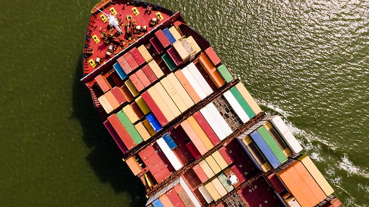 La taxe au tonnage est une méthode alternative de calcul de l'impôt sur le bénéfice qui se base sur la capacité de chargement du navire de mer (image d'illustration).