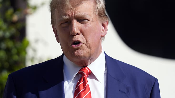 Trump Media and Technology Group (TMTG), dont Donald Trump lui-même est le principal actionnaire, va contrôler plusieurs dizaines de millions d'actions de la nouvelle société cotée (archives).