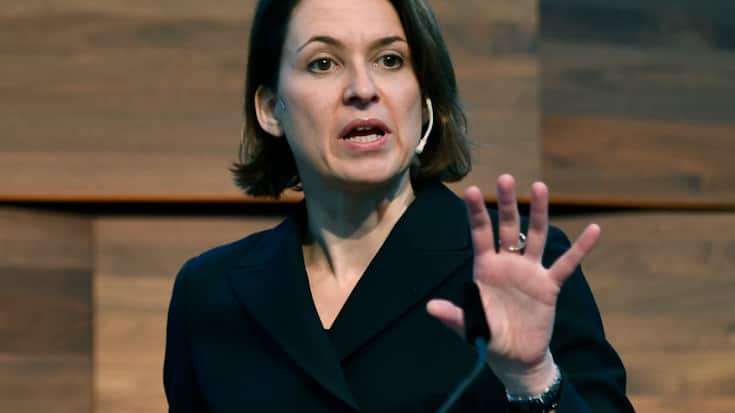Géraldine Picaud a présenté sa future équipe de direction. (archive)