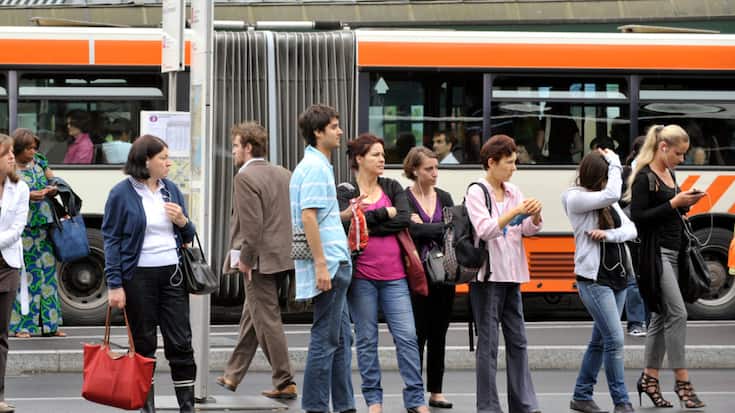 La hausse du nombre de passagers "détend quelque peu la situation des entreprises de transports publics" et permet d'éviter une hausse des prix (image d'illustration).