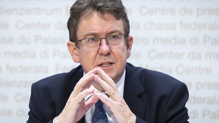 Le ministre de l'environnement Albert Rösti a annoncé en novembre dernier le tir préventif des loups (archives).