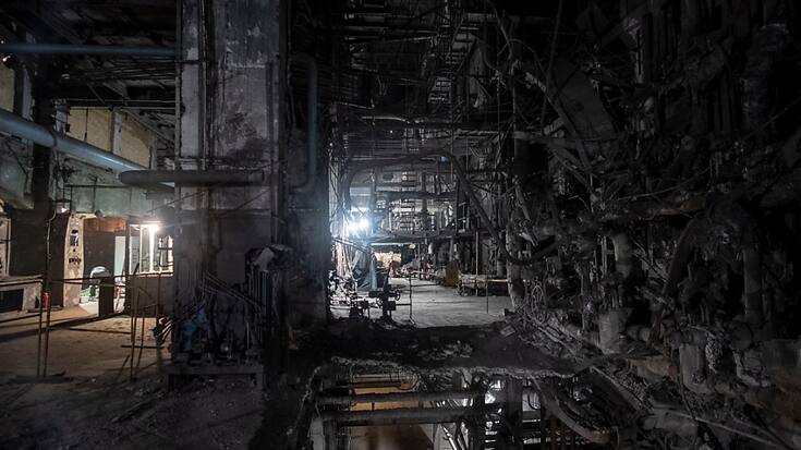Plusieurs installations énergétiques ukrainiennes ont été endommagées par les attaques russes, a indiqué Kiev.