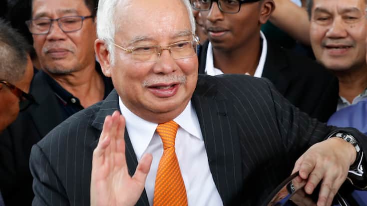 L'ombre de l'ancien Premier ministre malaisien Najib Razak, grand bénéficiaire du siphonnage du fonds 1MDB, va planer sur le procès de deux hommes d'affaires qui s'ouvre mardi devant le Tribunal pénal fédéral (archives).