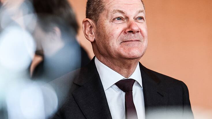 Le chancelier allemand Olaf Scholz a annoncé lundi s'être créé un compte sur TikTok, un réseau social populaire auprès des jeunes. (Archives)