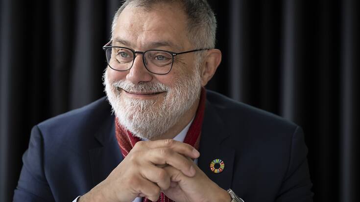 Le conseiller aux Etats Carlo Sommaruga (PS/GE), président de l'Asloca, est monté aux barricades mercredi contre la nouvelle offensive des propriétaires fonciers.