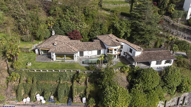 La villa de Pierin Vincenz à Morcote (TI) a été vendue aux enchères jeudi (archives).