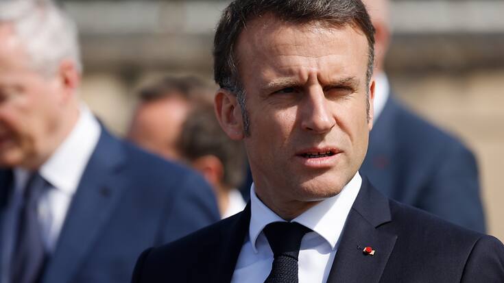 A 100 jours des Jeux olympiques, Emmanuel Macron a annoncé qu'il y aurait des "plans B et C" en cas de menace terroriste sur la cérémonie d'ouverture (archives).