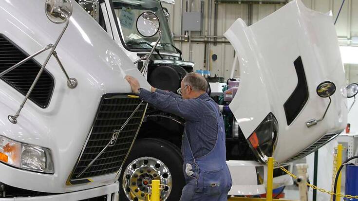 Volvo Group est le numéro 2 mondial des poids lourds derrière l'allemand Daimler (archives).