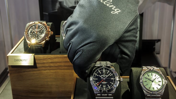 Tous les principaux marchés des montres suisses sont dans le négatif. Hong Kong (-44,2%) et la Chine (-41,5%) ont particulièrement pesé sur les exportations du secteur (archives).