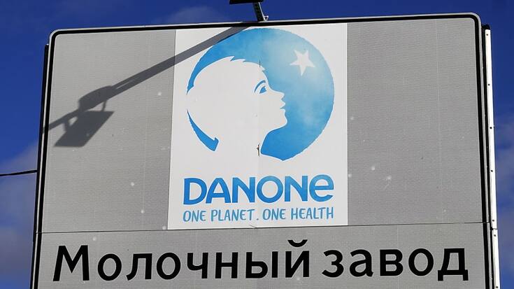 La cession de ses activités en Russie, séparées dès juillet 2023 des comptes de Danone , a pesé sur le chiffre d'affaires publié (archives).