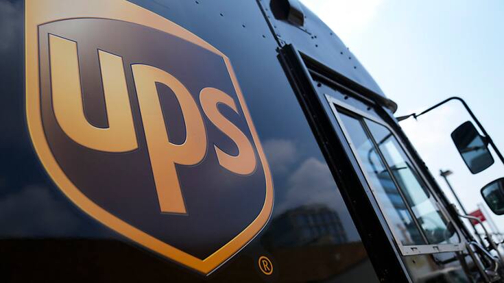 UPS anticipe un retour de la croissance, après une baisse des volumes entre janvier et mars (archives).