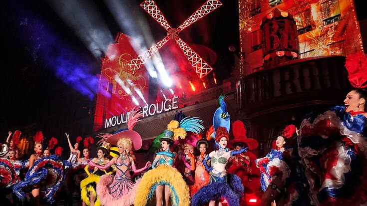 Les ailes du Moulin Rouge sont tombées accidentellement durant la nuit (archives).