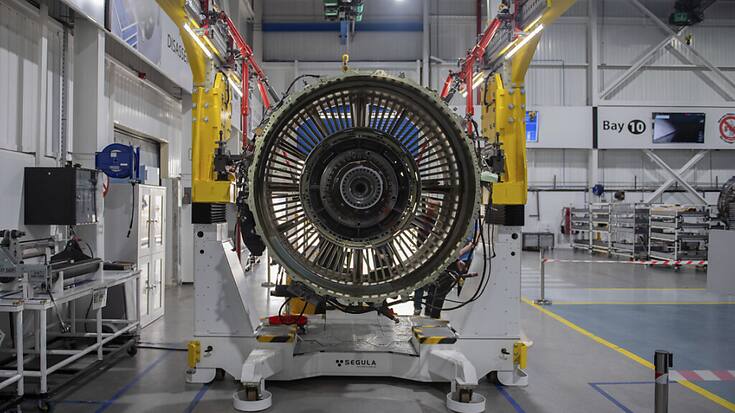 Entre janvier et mars, Safran a dégagé un chiffre d'affaires de 6,2 milliards d'euros, en hausse de 18,1%, après un bond de 29% sur la même période il y a un an (archives).