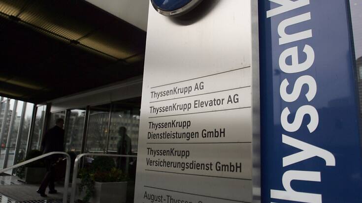 Le groupe ThyssenKrupp toutes activités confondues est valorisé actuellement à environ 3 milliards d'euros. (AP Photo/Roberto Pfeil)