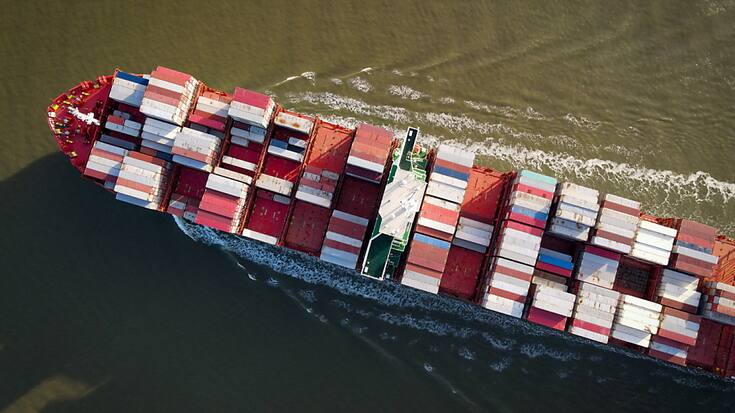 Au cours des trois premiers mois de l'année, le fleuron scandinave du transport de conteneurs, numéro deux du secteur, a dégagé un bénéfice net divisé par 13 à 177 millions de dollars (161,4 millions de francs)  (archives).