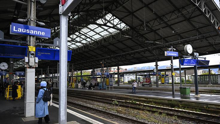Les CFF ont fait jeudi un état des lieux sur le chantier de la gare de Lausanne avec Charles-André Philipona, directeur du programme Léman 2030 (archives).