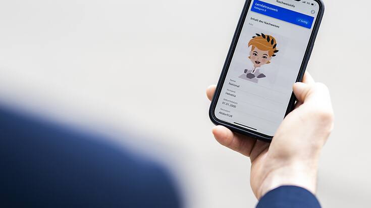 Un permis numérique d'élève conducteur est testé en Appenzell Rhodes-Extérieures.