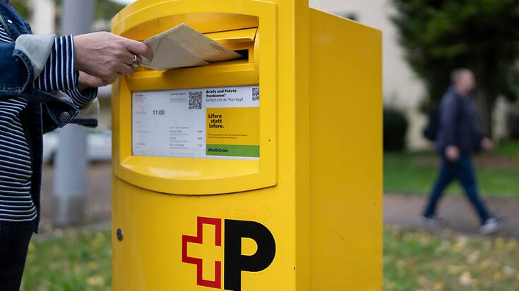 Le volume de lettres a baissé de 5,6% au premier trimestre (image symbolique).