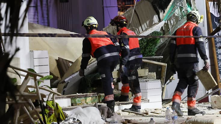 La raison de l'effondrement du toit à Palma de Majorque n'est pas encore connue.