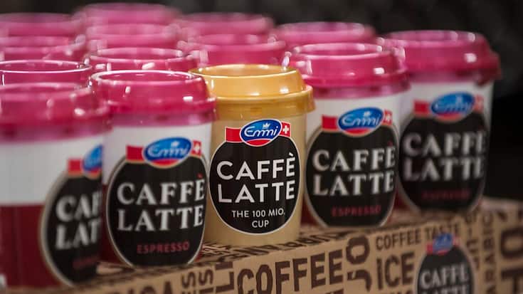 Emmi affiche le Nutri-Score sur ses Caffè Latte. (archive)