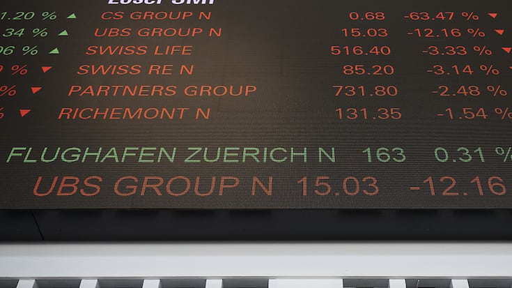 Au 20 mai, UBS Fund Management détenait une part d'au moins 3% ou plus dans 119 des 221 sociétés cotées, selon le décompte réalisé par l'agence AWP. (archive)