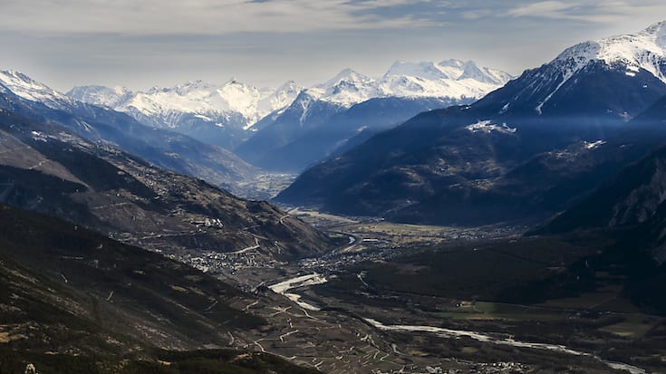Le Conseil d'Etat valaisan va réviser le projet de la troisième correction du Rhône (archives).